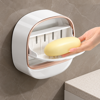 Luxury Wall Mounted Soap Box (High Quality Imported)