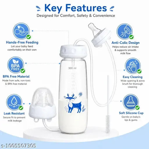 HANDS FREE FEEDING BOTTLE