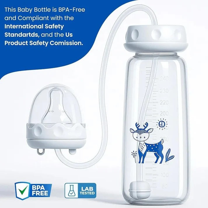 HANDS FREE FEEDING BOTTLE