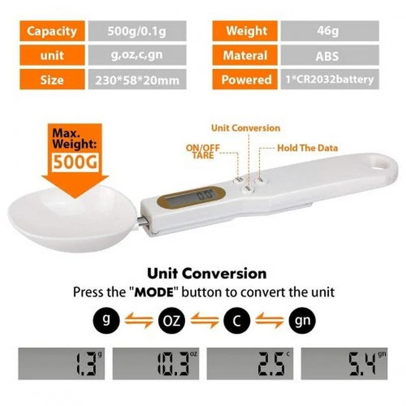 Digital Measuring Spoon – Digital Spoon Scale