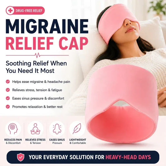 Migraine Relief Cap – Cooling Headache Relief Hat