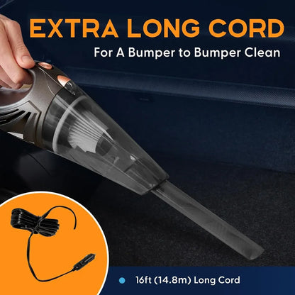 Portable Powerful Car Vacuum Cleaner